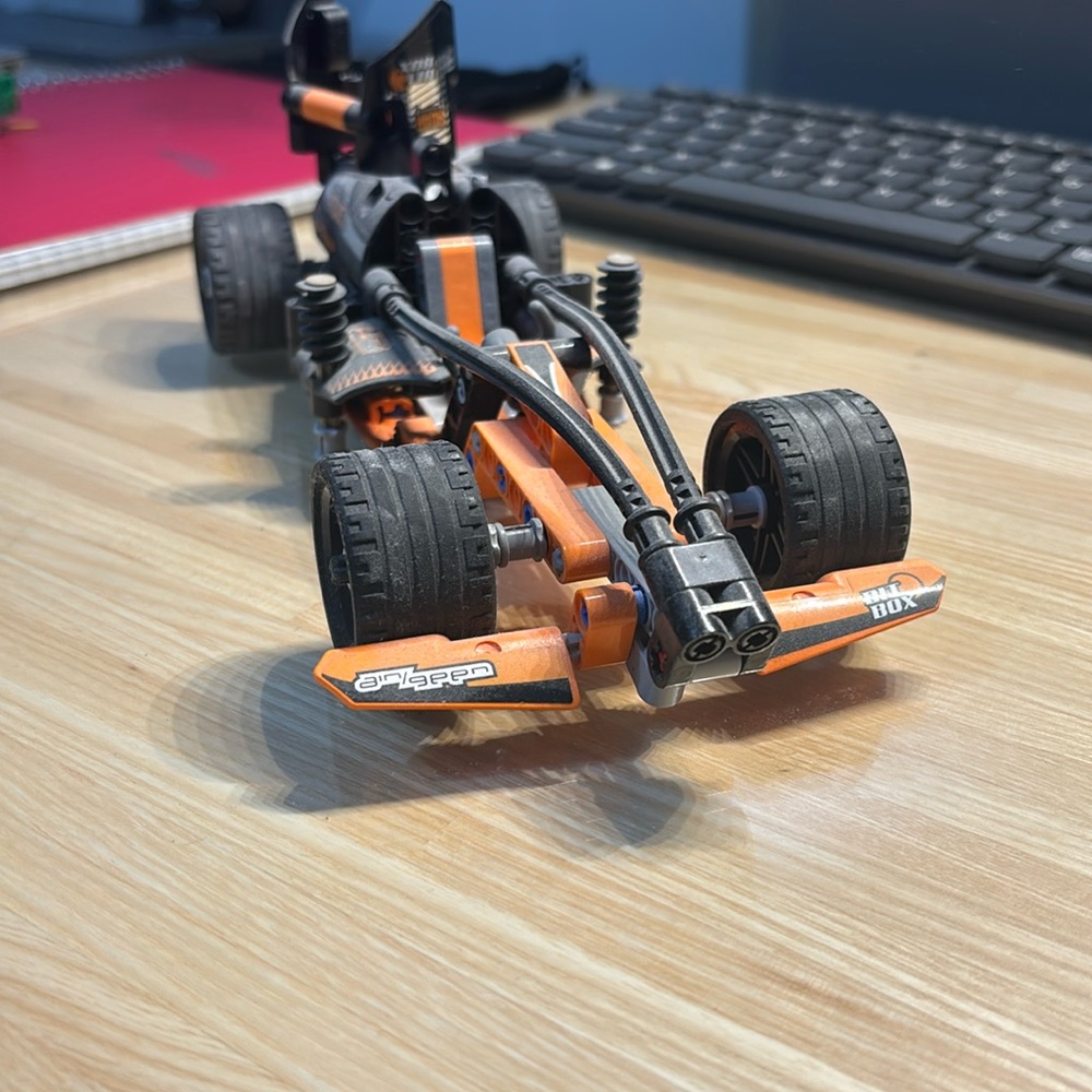 Original orange Lego technic